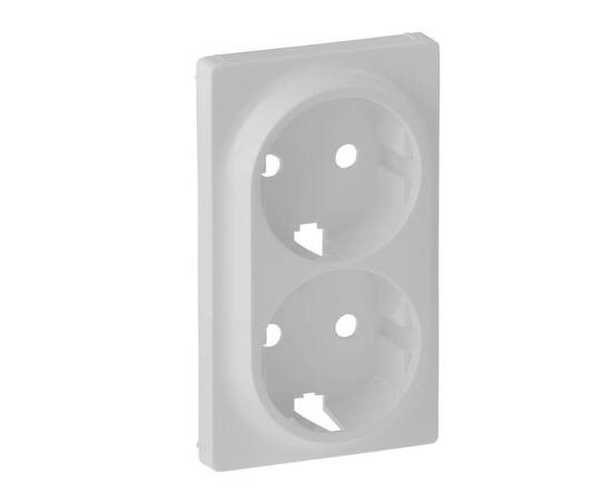 Лицевая панель Legrand Valena Life розетки с/з белая 754950