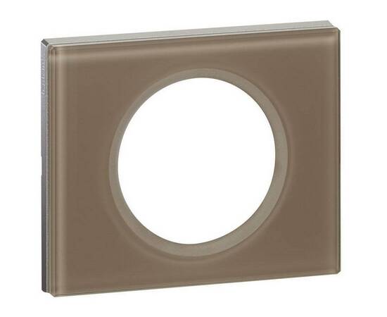 Рамка 1-постовая Legrand Celiane смальта мокка 069461