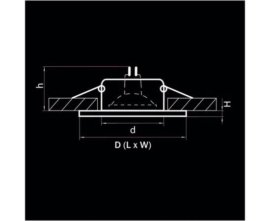 Встраиваемый светильник Lightstar Anello 002250, изображение 2