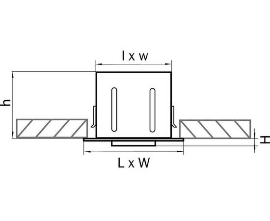 Встраиваемый светильник Lightstar Cardano 214027, изображение 3