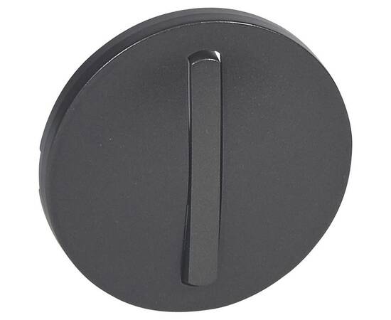 Лицевая панель Legrand Celiane выключателя одноклавишного графит 065201