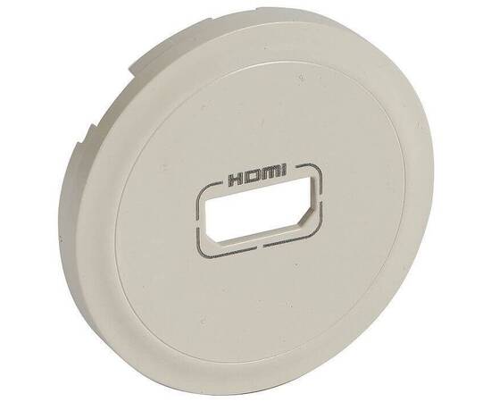 Лицевая панель Legrand Celiane розетки аудио/видео HDMI слоновая кость 066288
