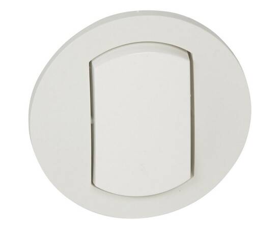 Лицевая панель Legrand Celiane переключателя белая 067801