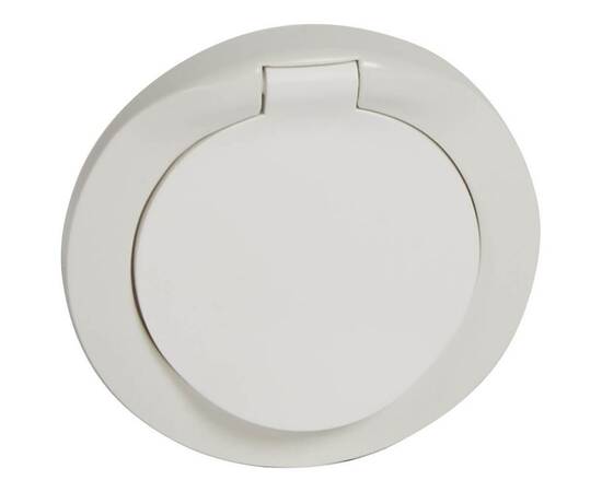 Лицевая панель Legrand Celiane розетки 2К+3 с крышкой 067841