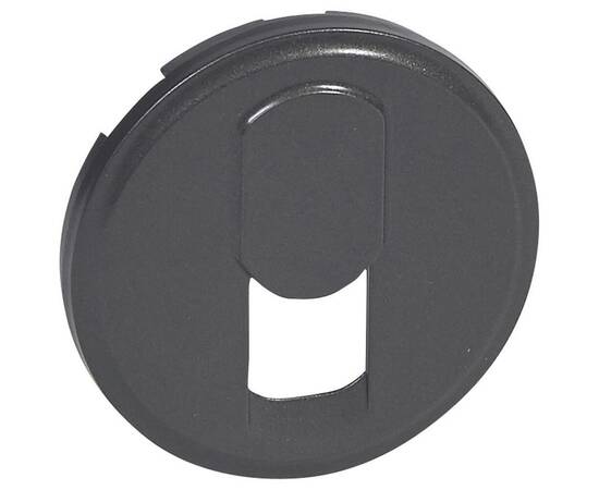 Лицевая панель Legrand Celiane розетки телефонной графит 067937