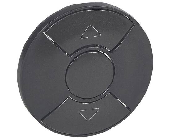 Лицевая панель Legrand Celiane механизма рольставней графит 067955