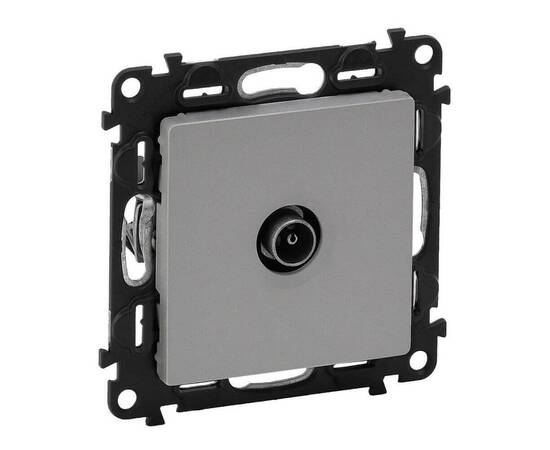 Розетка TV оконечная Legrand Valena Life алюминий 753660