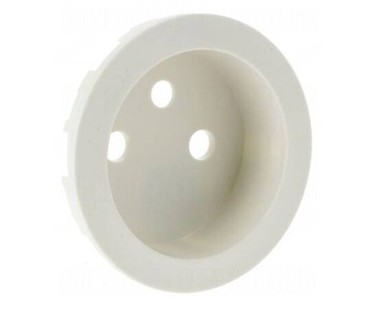 Лицевая панель Legrand Celiane розетки 2К+З французского стандарта белая 068112