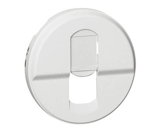 Лицевая панель Legrand Celiane розетки компьютерной RJ45 белая 068251