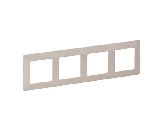 Рамка 4-постовая Legrand Valena Life слоновая кость 754044