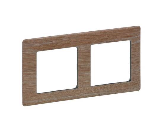 Рамка 2-постовая Legrand Valena Life Светлое дерево 754182