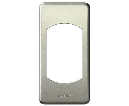 Рамка 1-постовая Legrand Celiane титан 068900