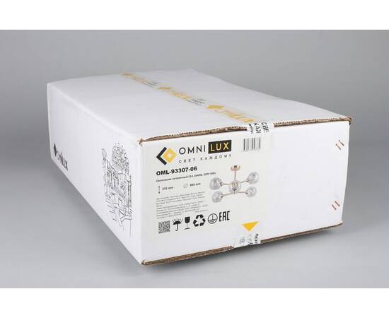 Потолочная люстра Omnilux Ostellato OML-93307-06, изображение 2