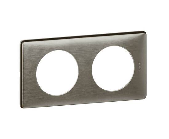 Рамка 2-постовая Legrand Celiane вольфрам 068972