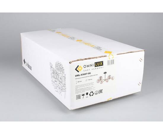 Потолочная люстра Omnilux Sandrigo OML-93607-06, изображение 3