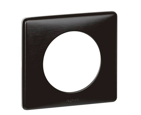 Рамка 1-постовая Legrand Celiane карбон 068981