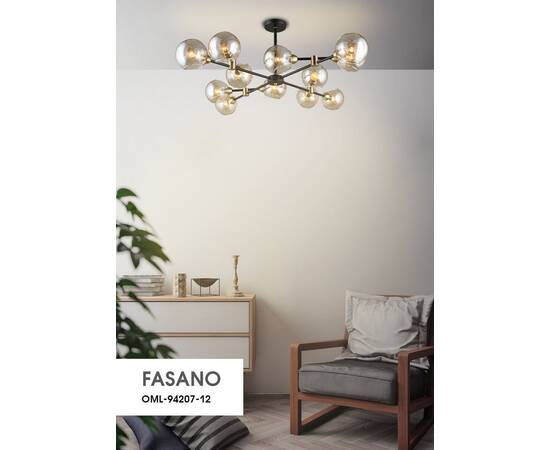 Потолочная люстра Omnilux Fasano OML-94207-12, изображение 19