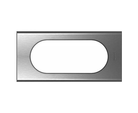 Рамка 4/5-модульная Legrand Celiane фактурная сталь 069105