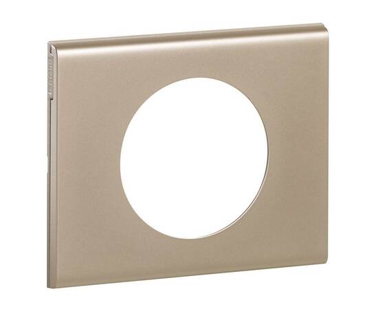 Рамка 1-постовая Legrand Celiane никель велюр 069111