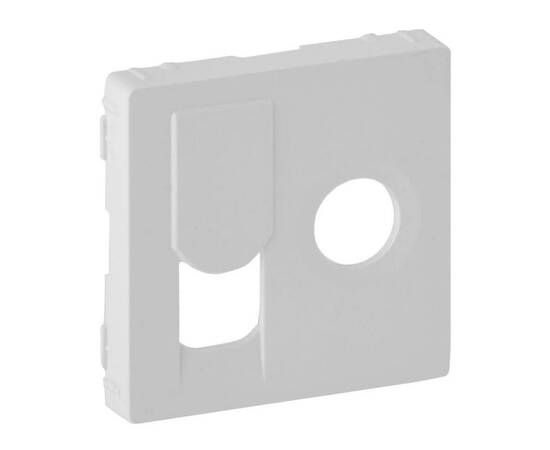 Лицевая панель Legrand Valena Life розетки TV-RJ45 белая 754830