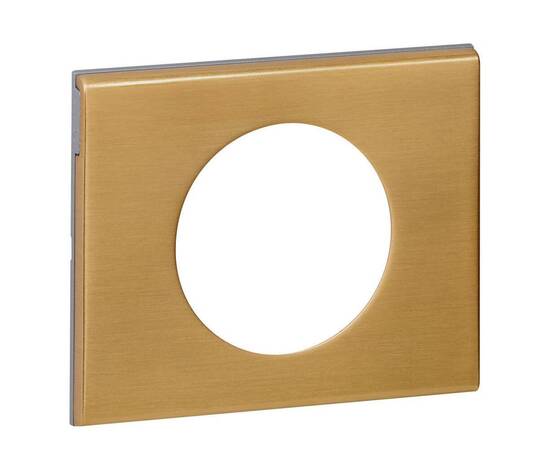 Рамка 1-постовая Legrand Celiane золото 069131