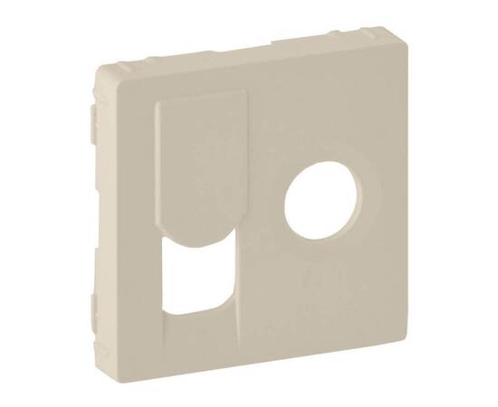 Лицевая панель Legrand Valena Life розетки TV-RJ45 слоновая кость 754831