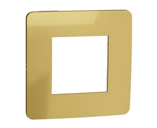 Рамка 1-постовая Schneider Electric Unica New NU280260