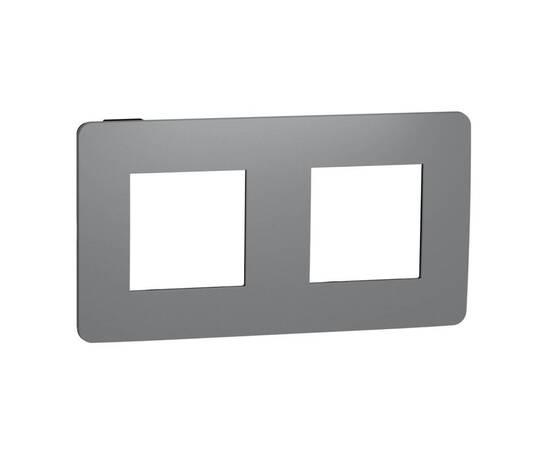 Рамка 2-постовая Schneider Electric Unica New NU280422