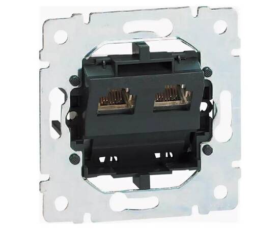 Розетка телефонная 2хRJ11 Legrand Galea Life 775939
