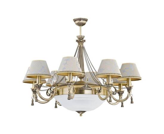 Подвесная люстра Kutek Roma Abazur ROM-ZW-8+1 (P/A)