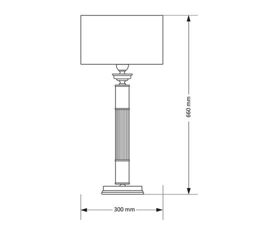 Настольная лампа Kutek Mood Verde VER-LG-1 (Z), изображение 2