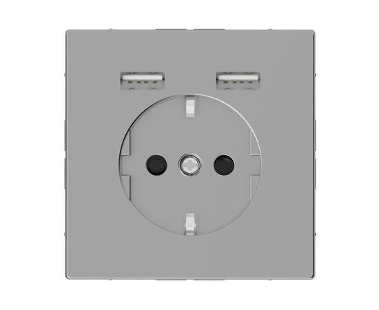 Розетка компьютерная USBx2 Schneider Electric Merten D-Life MTN2366-6036