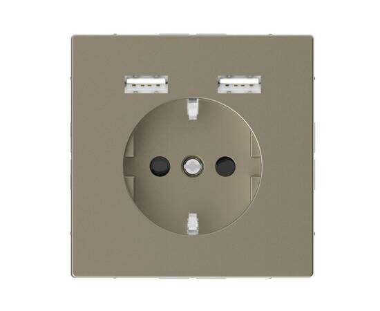 Розетка компьютерная USBx2 Schneider Electric Merten D-Life MTN2366-6033