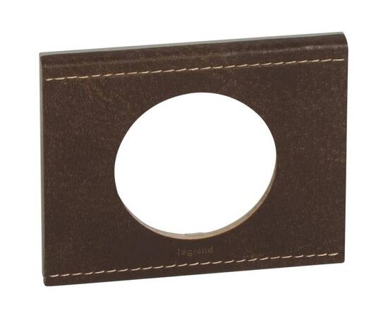 Рамка 1-постовая Legrand Celiane кожа текстура 069401