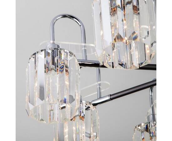 Люстра на штанге Eurosvet 70090/8 графит Smart a045142, изображение 2