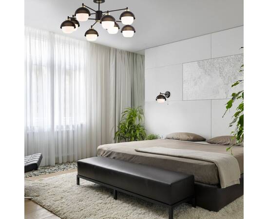 Люстра на штанге Eurosvet 70106/8 черный Smart a044935, изображение 2