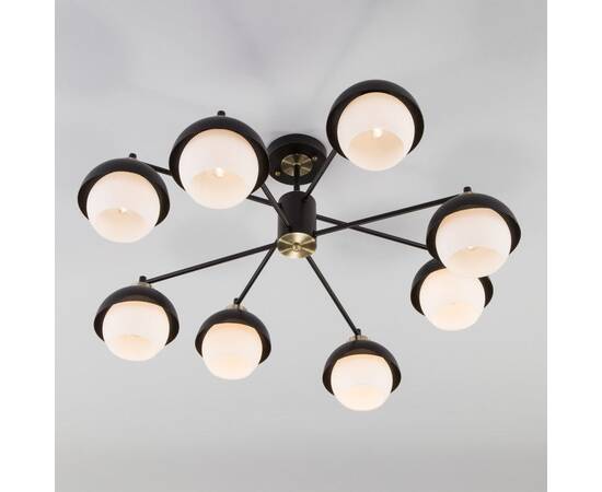 Люстра на штанге Eurosvet 70106/8 черный Smart a044935, изображение 3