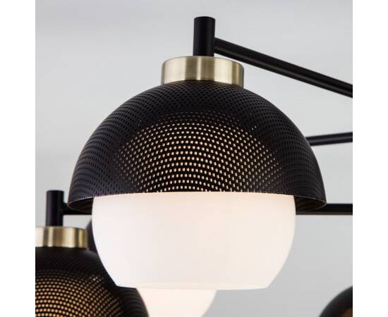 Люстра на штанге Eurosvet 70106/8 черный Smart a044935, изображение 4