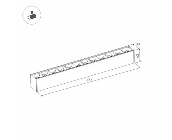 Светильник на шине Arlight 026936, изображение 6