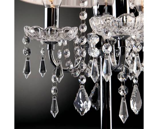 Настольная лампа Eurosvet 2045/3T хром/белый настольная лампа, изображение 2