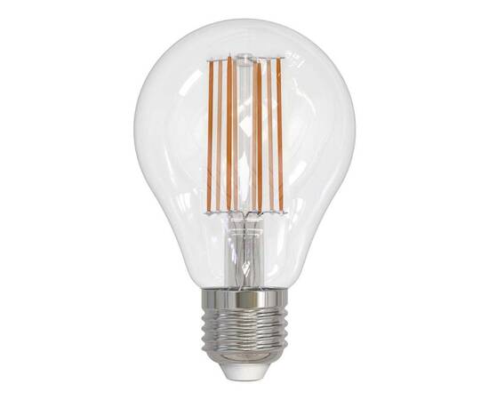 Лампа светодиодная филаментная (UL-00004870) Uniel E27 17W 3000K прозрачная LED-A70-17W/3000K/E27/CL