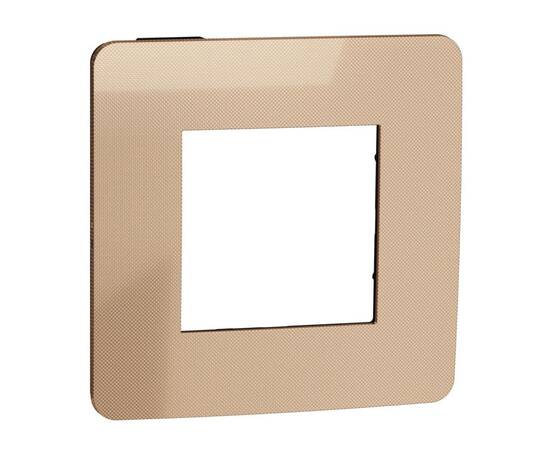 Рамка 1-постовая Schneider Electric Unica New NU280258