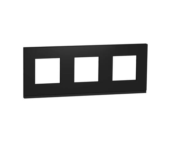 Рамка 3-постовая Schneider Electric Unica New NU600682