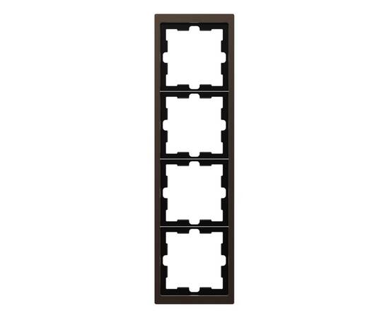 Рамка 4-постовая Schneider Electric Merten D-Life MTN4040-6552