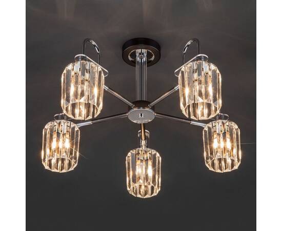 Люстра на штанге Eurosvet 70090/5 графит Smart a045141, изображение 3