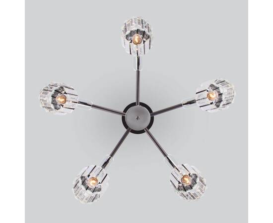 Люстра на штанге Eurosvet 70090/5 графит Smart a045141, изображение 4