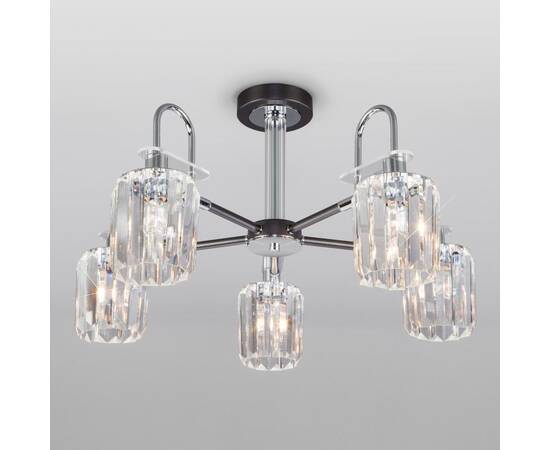 Люстра на штанге Eurosvet 70090/5 графит Smart a045141