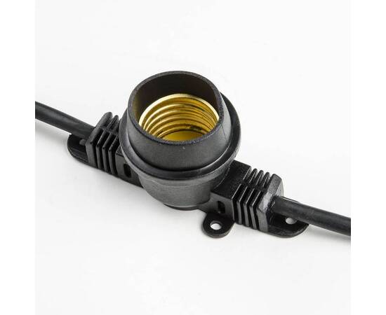 Гирлянда (UL-00006441) Uniel Belt-Light 220V UDL-K111 80/E27/20M IP65 BLACK BELT-LIGHT, изображение 2