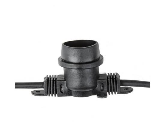 Гирлянда (UL-00006441) Uniel Belt-Light 220V UDL-K111 80/E27/20M IP65 BLACK BELT-LIGHT, изображение 3