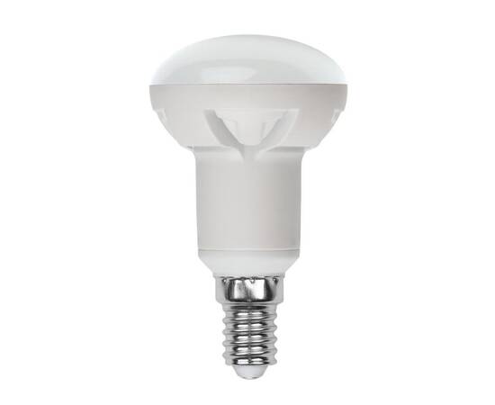 Лампа светодиодная диммируемая (UL-00004710) Uniel E14 7W 3000K матовая LED-R50 7W/3000K/E14/FR/DIM